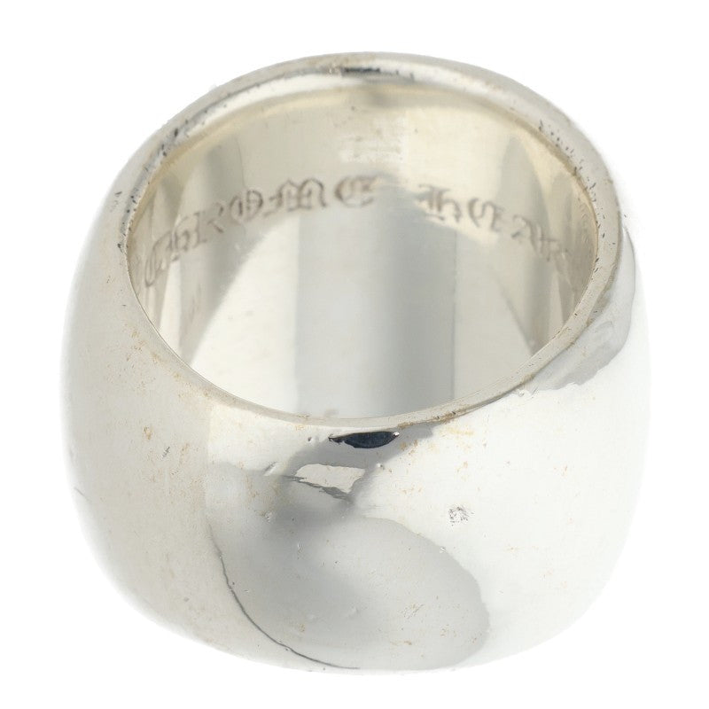 Chrome Hearts Classic Oval Star Silver Ring Size JP 19