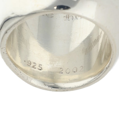 Chrome Hearts Classic Oval Star Silver Ring Size JP 19