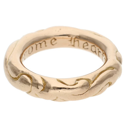 Chrome Hearts 22K Scroll Band Gold Ring Size JP 9.5