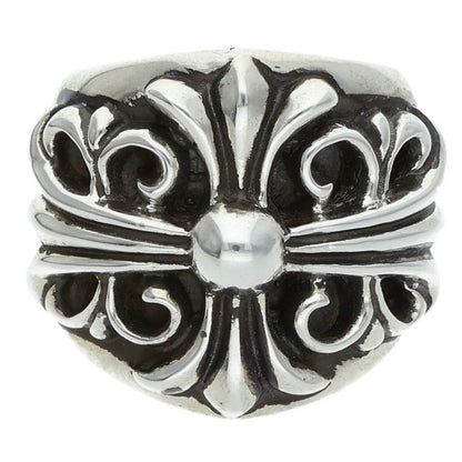 Chrome Hearts Keeper Sterling Silver Ring Size JP 11