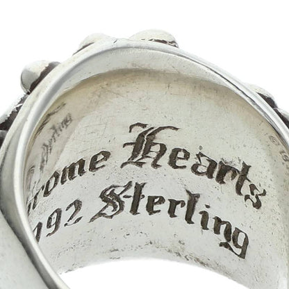 Chrome Hearts Keeper Sterling Silver Ring Size JP 11