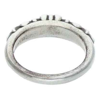 Chrome Hearts BABY CLASSIC Floral Silver Ring Size JP 16