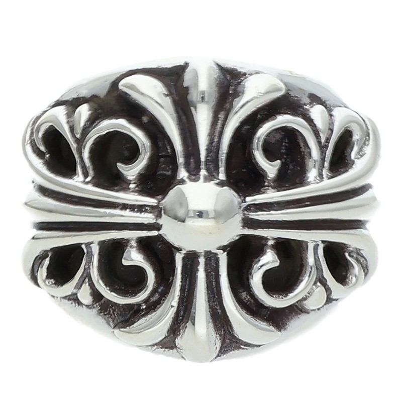 Chrome Hearts Keeper Sterling Silver Ring Size JP 16