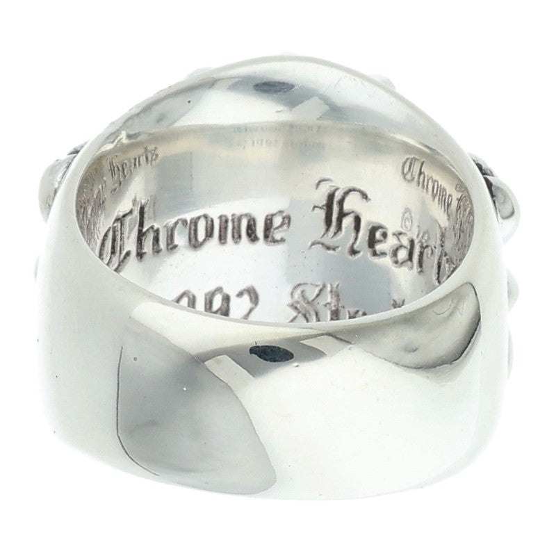 Chrome Hearts Keeper Sterling Silver Ring Size JP 16