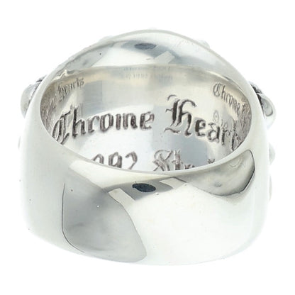 Chrome Hearts Keeper Sterling Silver Ring Size JP 16