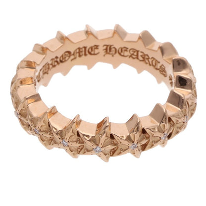Chrome Hearts 22K Tiny 5PT Star Diamond Ring Size JP 16.5