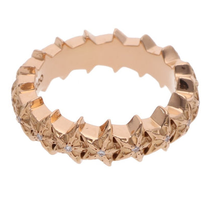 Chrome Hearts 22K Tiny 5PT Star Diamond Ring Size JP 16.5