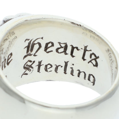 Chrome Hearts FLRL CRS P DMND Pave Diamond Ring Size JP 13