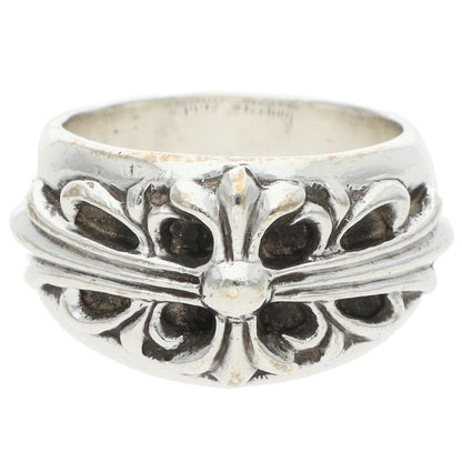 Chrome Hearts FLRL CRS Floral Cross Ring Size JP 18