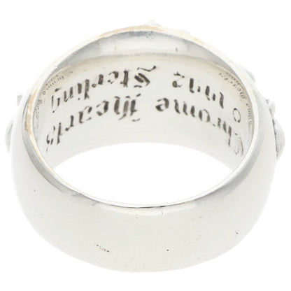 Chrome Hearts FLRL CRS Floral Cross Ring Size JP 18
