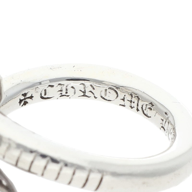 Chrome Hearts NAIL CRSBALL Sterling Silver Ring Size JP 7
