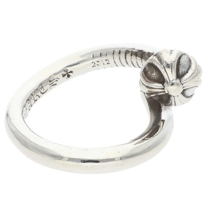 Chrome Hearts NAIL CRSBALL Sterling Silver Ring Size JP 7