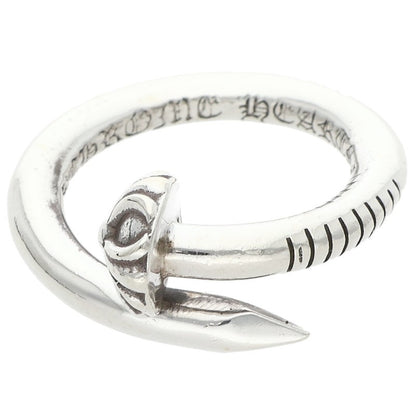 Chrome Hearts NAIL CRSBALL Silver Ring Size JP 10