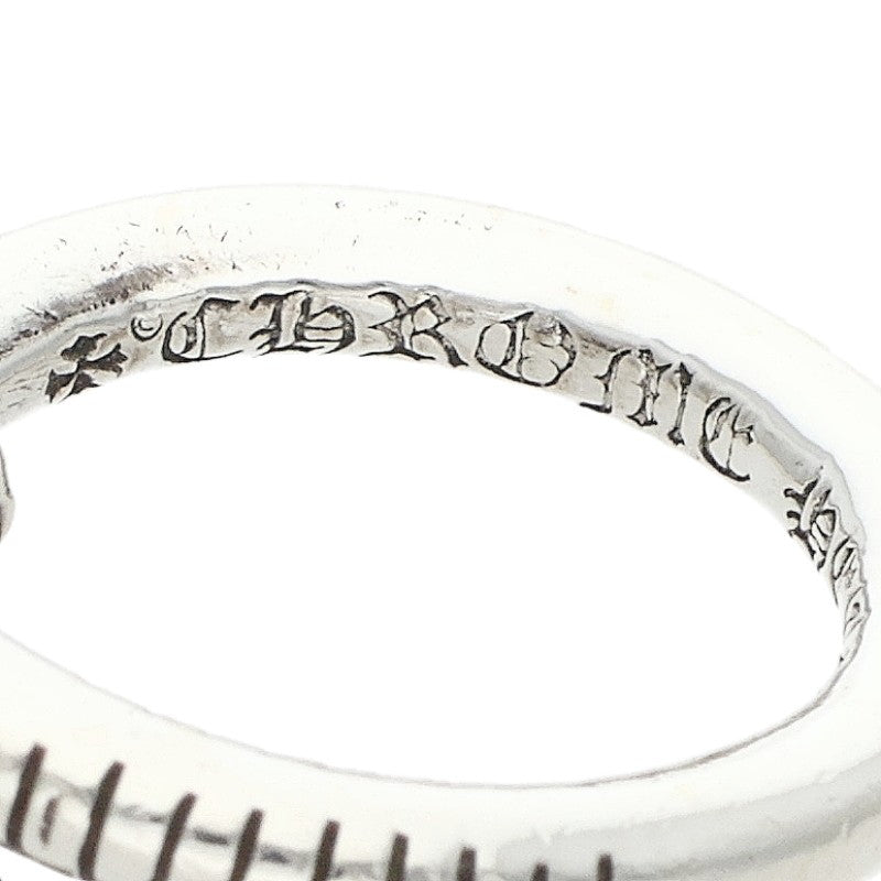 Chrome Hearts NAIL CRSBALL Silver Ring Size JP 10