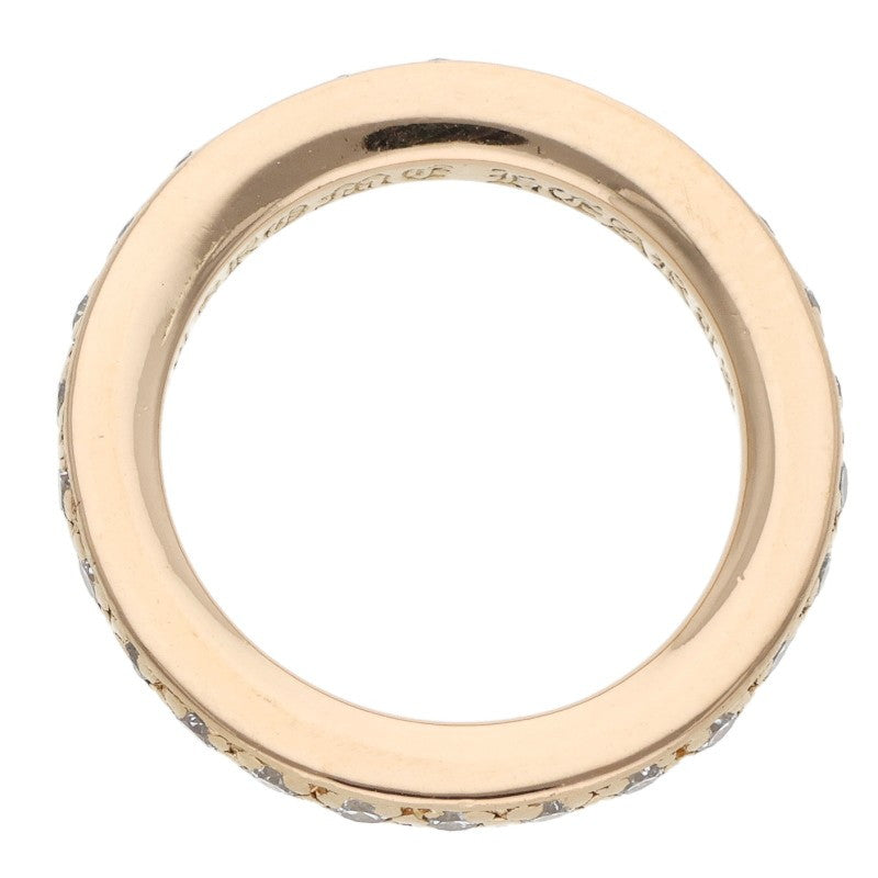 Chrome Hearts 22K TFL Original Pave Gold Ring Size JP 6