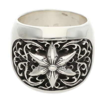 Chrome Hearts CLSSC OVAL STAR Silver Ring Size JP 23
