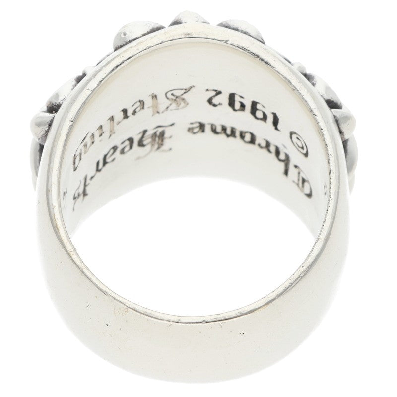 Chrome Hearts Keeper Sterling Silver Ring Size JP 15