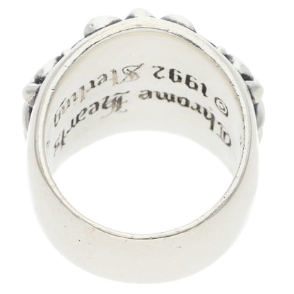 Chrome Hearts Keeper Sterling Silver Ring Size JP 15