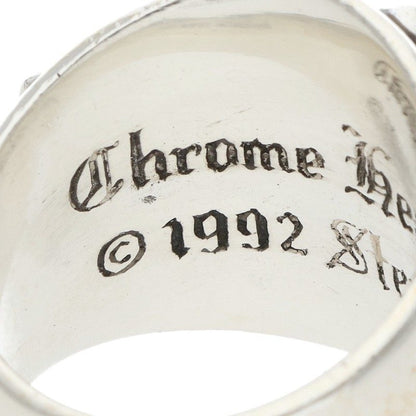 Chrome Hearts Keeper Sterling Silver Ring Size JP 15