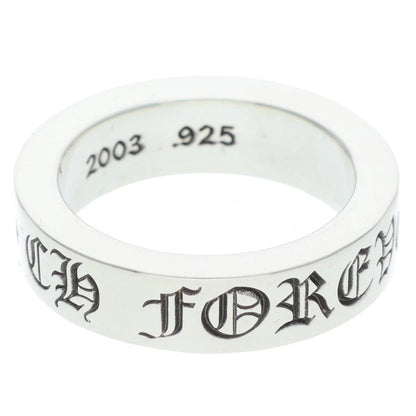 Chrome Hearts 6mm SPACER FUCKYOU Silver Ring Size JP 18