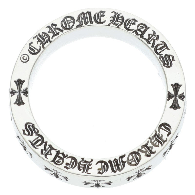 Chrome Hearts 6mm SPACER FUCKYOU Silver Ring Size JP 18