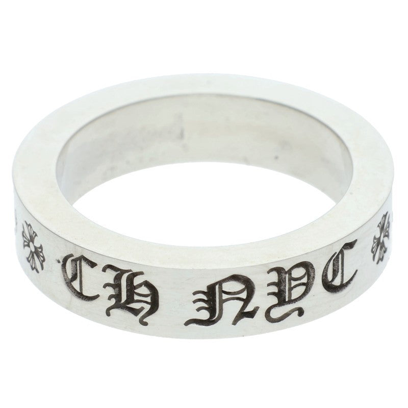 Chrome Hearts NYC Ltd 6mm Spacer Silver Ring Size JP 24