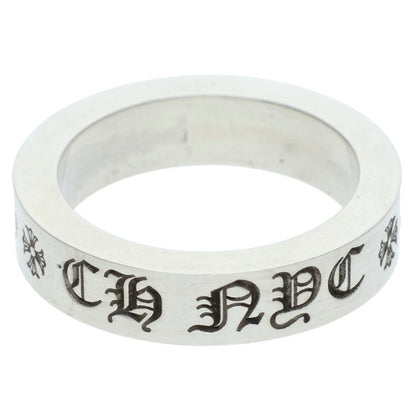 Chrome Hearts NYC Ltd 6mm Spacer Silver Ring Size JP 24