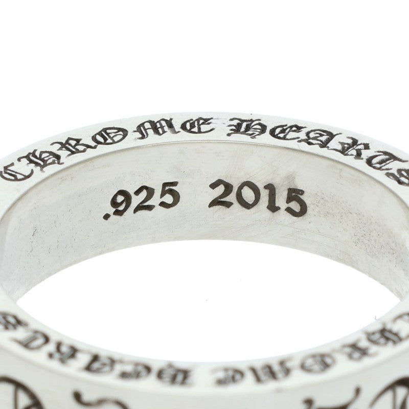 Chrome Hearts NYC Ltd 6mm Spacer Silver Ring Size JP 24