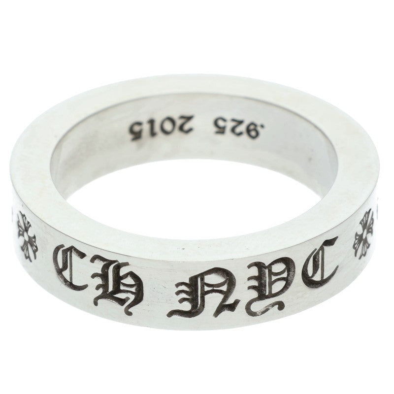 Chrome Hearts NYC Ltd 6mm Spacer Silver Ring Size JP 24