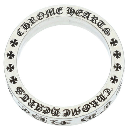 Chrome Hearts NYC Ltd 6mm Spacer Silver Ring Size JP 24