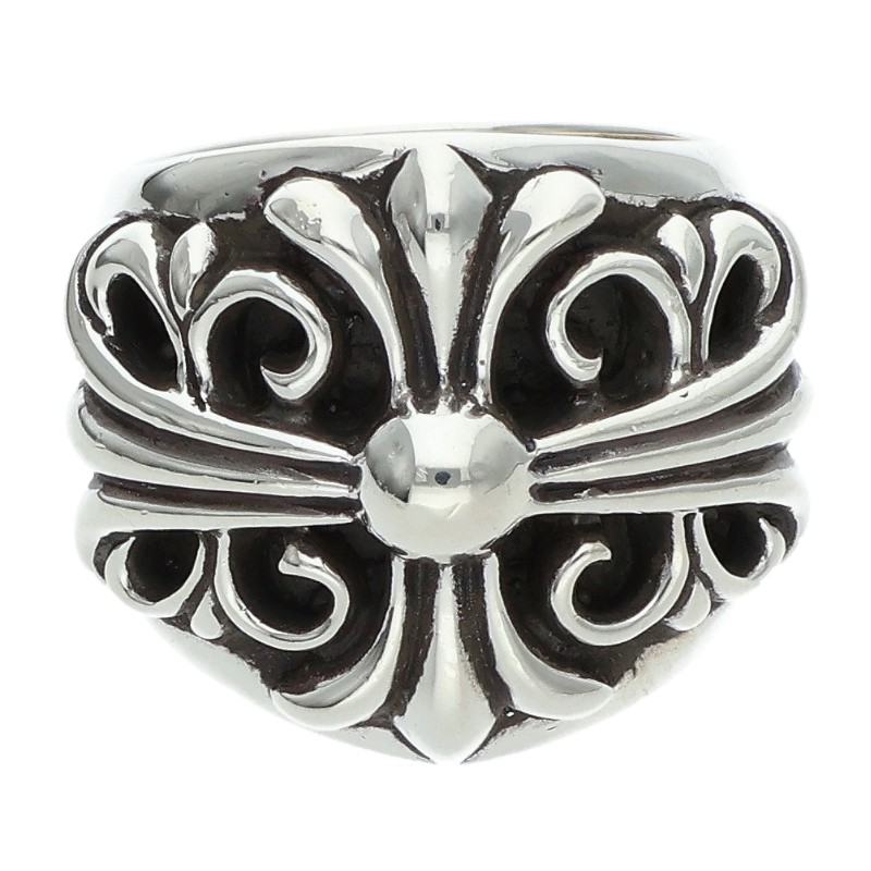 Chrome Hearts Keeper Silver Ring Size JP 13