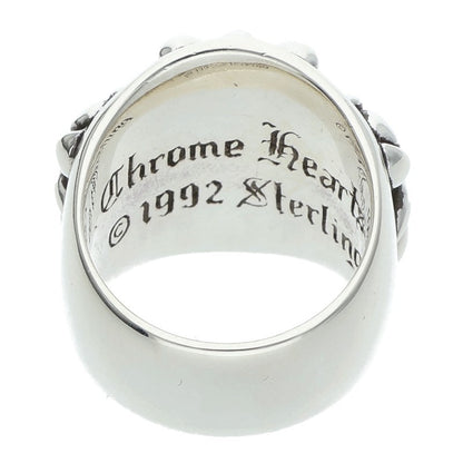 Chrome Hearts Keeper Silver Ring Size JP 13