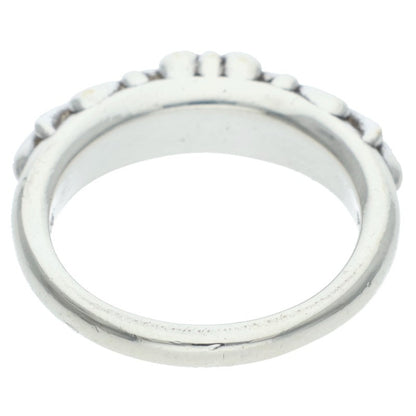 Chrome Hearts BABY CLASSIC Floral Silver 925 Ring Size JP 14