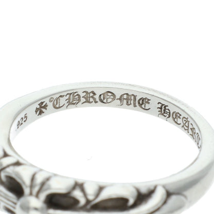 Chrome Hearts BABY CLASSIC Floral Silver 925 Ring Size JP 14