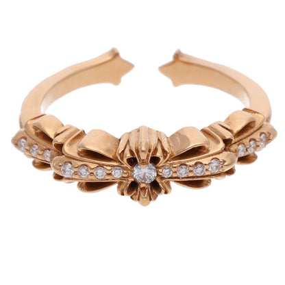 Chrome Hearts 22K Baby Classic Diamond Ring Size JP 19