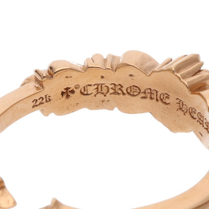 Chrome Hearts 22K Baby Classic Diamond Ring Size JP 19