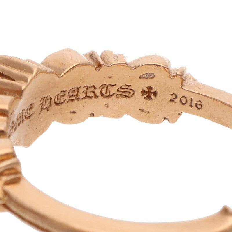 Chrome Hearts 22K Baby Classic Diamond Ring Size JP 19