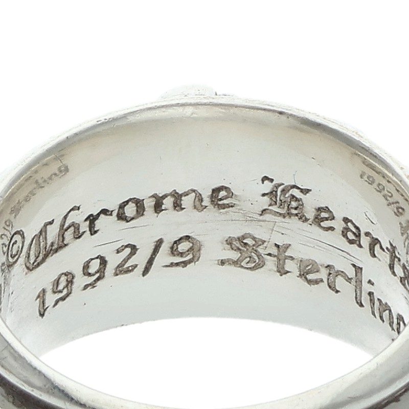 Chrome Hearts Dagger Sterling Silver Ring Size JP 24
