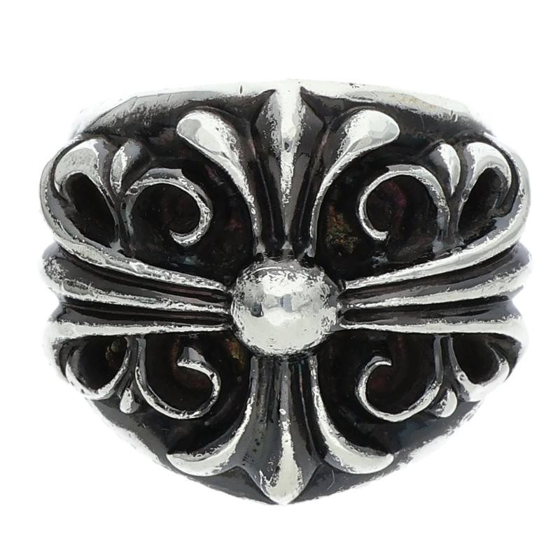 Chrome Hearts Keeper Sterling Silver Ring Size JP 13