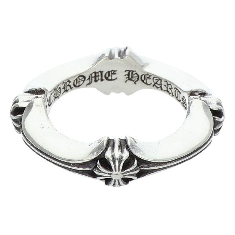 Chrome Hearts PLUS AND BONE RING Silver Ring Size JP 4