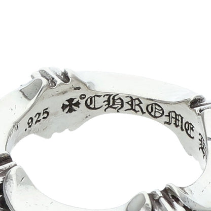 Chrome Hearts PLUS AND BONE RING Silver Ring Size JP 4