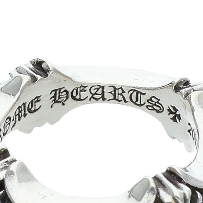 Chrome Hearts PLUS AND BONE RING Silver Ring Size JP 4