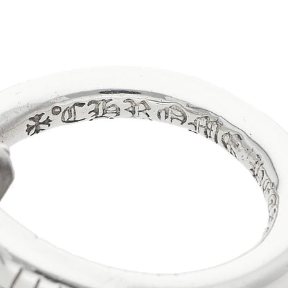 Chrome Hearts Nail Crossball 925 Silver Ring Size JP 12