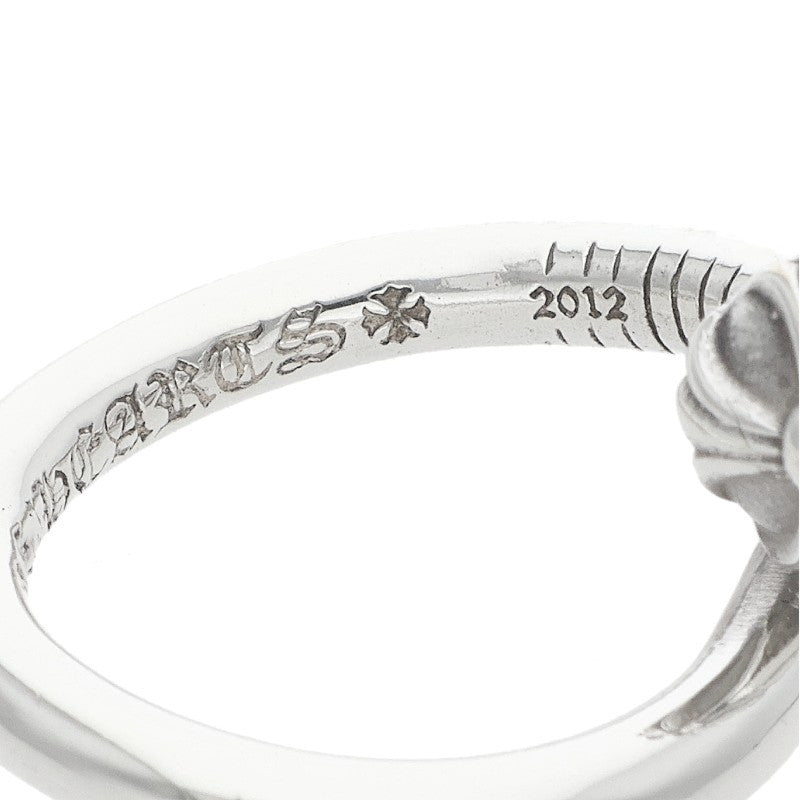 Chrome Hearts Nail Crossball 925 Silver Ring Size JP 12
