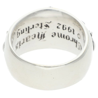 Chrome Hearts FLRL CRS Floral Cross Ring Size JP 20