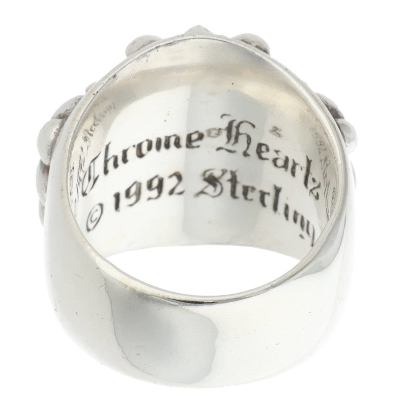 Chrome Hearts Keeper Sterling Silver Ring Size JP 16