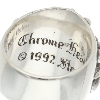 Chrome Hearts Keeper Sterling Silver Ring Size JP 16