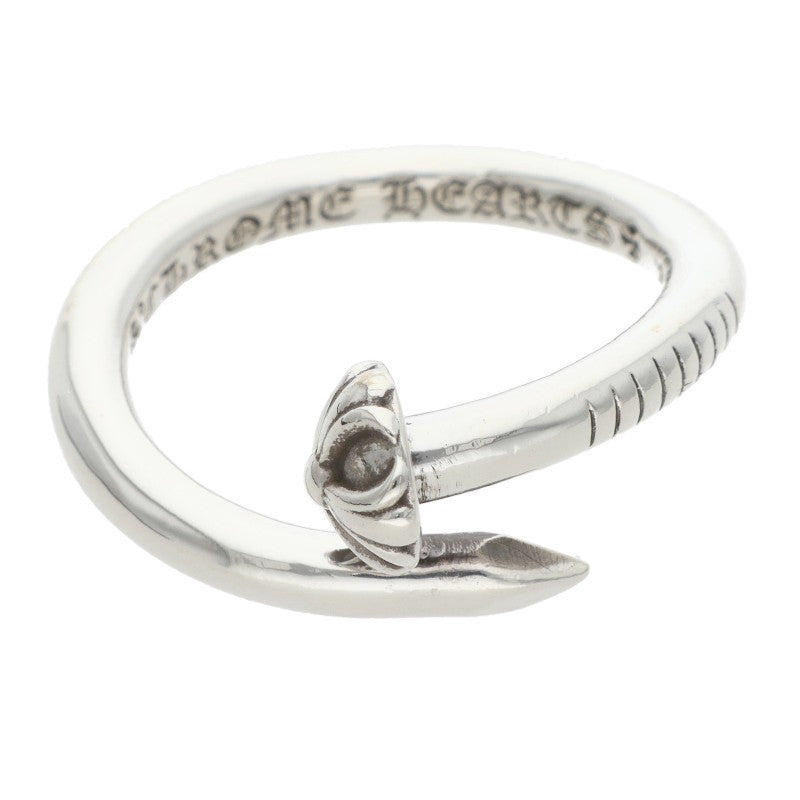 Chrome Hearts NAIL CRSBALL Silver Ring Size JP 22