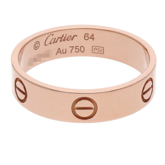 Cartier LOVE RING K18PG Ring Gold Size JP 24