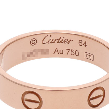 Cartier LOVE RING K18PG Ring Gold Size JP 24